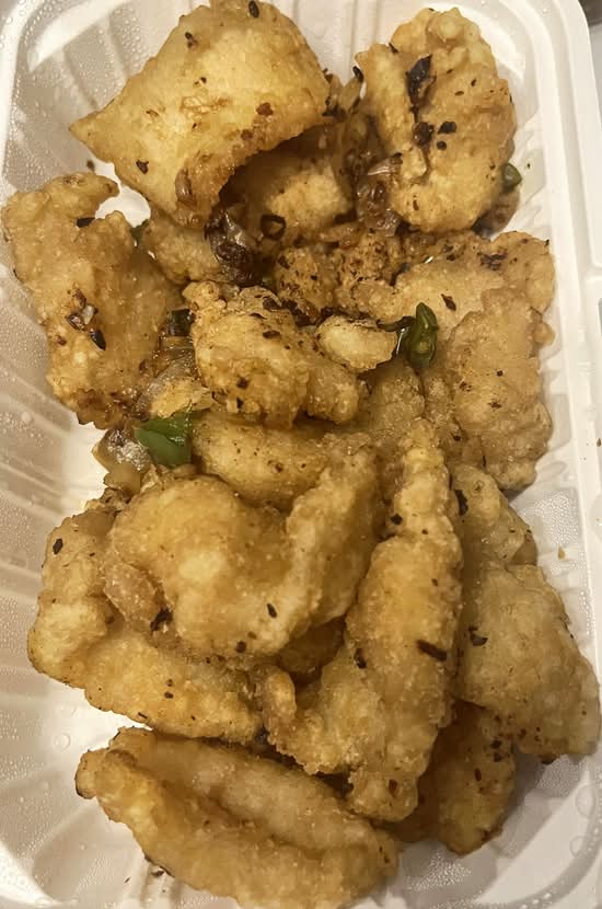 Fried Fish Fillet with Pepper Salt (椒鹽龍利柳)